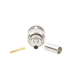 Conector BNC Macho Inverso, de anillo plegable para cables RG-58/U, RG-142/U.