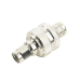 Conector SMA Macho Inverso de Anillo Plegable para RG-8/U, 9913, LMR-400, Níquel/ Oro/ Teflón.