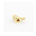 Conector SMA Macho Inverso en Ángulo Recto de Anillo Plegable para Cables RG-58/U, RG-142/U, Oro/ Oro/ Teflón.