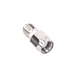 Adaptador en Línea de Conector SMA Macho Inverso a SMA Hembra, Níquel/ Oro/ Teflón.