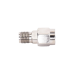 Adaptador en Línea de Conector SMA Macho Inverso a SMA Hembra, Níquel/ Oro/ Teflón.
