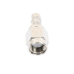 Conector SMA Macho de anillo plegable para cable RG-58/U, Niquel / Oro / Teflón.