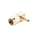 Conector SMA Macho en Ángulo Recto Para RG-174/U, Grupo B, Oro/ Oro/ Teflón.