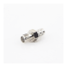 Conector SMA Hembra de Anillo Plegable para Cables RG-8/X, LMR-240, 9258, Niquel/Oro/Teflón.