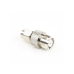 Adaptador en Línea, de Conector SMA Macho a Mini-UHF Hembra, Níquel/ Oro/ Teflón.Au/Teflón.