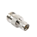 Adaptador en Línea, de Conector Mini-UHF Macho a N Hembra, Níquel/ Oro/ Teflón.