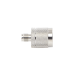 Adaptador en Línea, de Conector Mini UHF Hembra a N Macho, Níquel/ Oro/ Teflón.