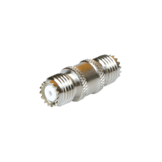 Adaptador Barril en Línea, de Conector Mini-UHF Hembra a Mini-UHF Hembra, Níquel/ Oro/ Teflón. Adaptador Barril en Línea, de Conector Mini-UHF Hembra a Mini-UHF Hembra, Níquel/ Oro/ Teflón.