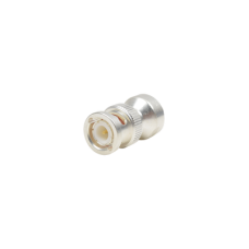 Adaptador UNIDAPT Hembra a BNC Macho. Plata / Oro / Teflón.