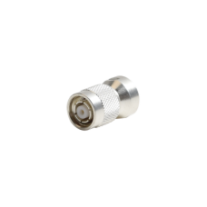 Adaptador UNIDAPT Hembra a TNC Macho Inverso. Plata / Oro / Teflón.