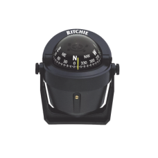 Brújula serie Explorer en color negro, con iluminación nocturna color verde.