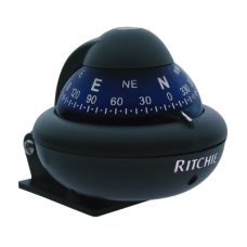 Brújula serie Explorer en color gris, con iluminación nocturna color verde.