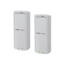 Kit Enlace Inalámbrico Recomendado para Elevadores, hasta 500m o 125 pisos, Preconfigurado, Ajuste Automático, Hasta 300 Mbps, Doble Puerto LAN