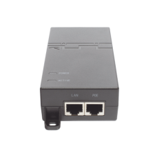 Inyector PoE estándar 30 watts, Compatible Multi-marcas, Detección Inteligente Anti Accidentes (802.3at / Gigabit)