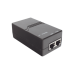 Inyector PoE estándar 15 watts, Compatible Multi-marcas, Detección Inteligente Anti Accidentes (802.3af / Gigabit)