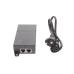 Inyector PoE estándar 30 watts, Compatible Multi-marcas, Detección Inteligente Anti Accidentes (802.3at / Gigabit)