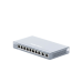 Router Balanceador PoE Cloud 10 puertos gigabit (8 puertos PoE), soporta 4x WAN configurables, hasta 200 clientes con desempeño de 600 Mbps asimétricos