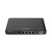 Router Balanceador Administrable Cloud con POE+ 54w, 3 puertos LAN gigabit, 1 Puerto WAN gigabit y 1 puerto LAN/WAN gigabit configurable, hasta 100 clientes con desempeño de 600 Mbps asimétricos