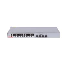 Switch Administrable Capa 3 con 24 puertos Gigabit + 4 SFP+ para fibra 10Gb, gestión gratuita desde la nube. Switch Administrable Capa 3 con 24 puertos Gigabit + 4 SFP+ para fibra 10Gb, gestión gratuita desde la nube.