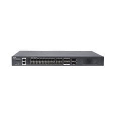 Switch distribución de fibra hasta 23 Tbps de Capacidad, 20 puertos SFP+ 10G, 4 Puertos SFP28 25G y 2 puertos QSFP+ 40G