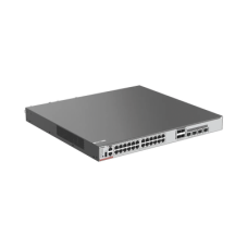 Switch Core 24 Puertos PoE 802.3bt Class 2 (FULL Hi-PoE 90 W) Capa 3 Multi-Gigabit 10G y SFP28 25G Switch Core 24 Puertos PoE 802.3bt Class 2 (FULL Hi-PoE 90 W) Capa 3 Multi-Gigabit 10G y SFP28 25G
