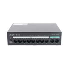 Switch PoE+ no Administrable, hasta 110 Watts, 8 puertos PoE+ 10/100 y 2 Uplinks Gigabit 1G Switch PoE+ no Administrable, hasta 110 Watts, 8 puertos PoE+ 10/100 y 2 Uplinks Gigabit 1G