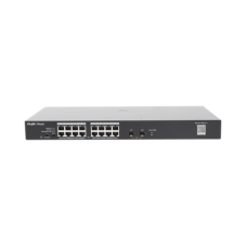 Switch PoE+ No Administrable, Hasta 247 Watts, con 18 Puertos Gigabit PoE+ y 2 Uplinks SFP 1G, Visible en la Topología Switch PoE+ No Administrable, Hasta 247 Watts, con 18 Puertos Gigabit PoE+ y 2 Uplinks SFP 1G, Visible en la Topología