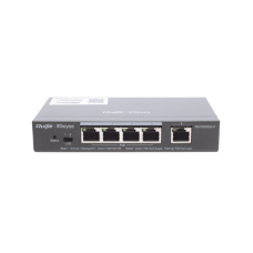 Switch Administrable PoE con 5 puertos Gigabit, 4 PoE 802.3af/at, gestión gratuita desde la nube, 54w Switch Administrable PoE con 5 puertos Gigabit, 4 PoE 802.3af/at, gestión gratuita desde la nube, 54w