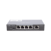 Switch Administrable PoE con 5 puertos Gigabit, 4 PoE 802.3af/at, gestión gratuita desde la nube, 54w