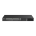 Switch Smart PoE con 24 puertos Gigabit PoE 802.3af/at + 2 SFP para fibra 1Gb, gestión gratuita desde la nube, 370w Switch Smart PoE con 24 puertos Gigabit PoE 802.3af/at + 2 SFP para fibra 1Gb, gestión gratuita desde la nube, 370w