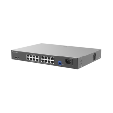 e-Lighten ONU / Switch PoE+ Hibrido, Capa 2 con un Puerto PON 1G SC/UPC y 16 Puertos Ethernet PoE+ 1G hasta 240 Watts y 100 Clientes e-Lighten ONU / Switch PoE+ Hibrido, Capa 2 con un Puerto PON 1G SC/UPC y 16 Puertos Ethernet PoE+ 1G hasta 240 Watts y 100 Clientes