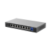 e-Lighten ONU / Switch PoE+ Hibrido, Capa 2 con un Puerto PON 1G SC/UPC y 8 Puertos Ethernet PoE+ 1G hasta 120 Watts y 100 Clientes