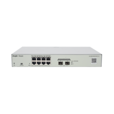 Switch Administrable PoE Capa 2 con 8 puertos Gigabit PoE 802.3af/at + 2 SFP para fibra 1Gb, gestión gratuita desde la nube, 125w Switch Administrable PoE Capa 2 con 8 puertos Gigabit PoE 802.3af/at + 2 SFP para fibra 1Gb, gestión gratuita desde la nube, 125w