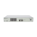 Switch Administrable PoE Capa 2 con 8 puertos Gigabit PoE 802.3af/at + 2 SFP para fibra 1Gb, gestión gratuita desde la nube, 125w