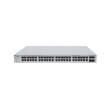 Switch Administrable PoE Capa 2+ Plus, con 48 puertos Gigabit PoE 802.3af/at + 4 SFP+ para fibra 10Gb, gestión gratuita desde la nube, 370w Switch Administrable PoE Capa 2+ Plus, con 48 puertos Gigabit PoE 802.3af/at + 4 SFP+ para fibra 10Gb, gestión gratuita desde la nube, 370w