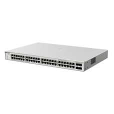 Switch Administrable PoE Capa 2+ Plus, con 48 puertos Gigabit PoE 802.3af/at + 4 SFP+ para fibra 10Gb, gestión gratuita desde la nube, 370w Switch Administrable PoE Capa 2+ Plus, con 48 puertos Gigabit PoE 802.3af/at + 4 SFP+ para fibra 10Gb, gestión gratuita desde la nube, 370w