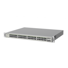 Switch Administrable Capa 3 con 48 puertos Gigabit PoE 802.3af/at + 4 SFP+ para fibra 10Gb, gestión gratuita desde la nube, 740W Switch Administrable Capa 3 con 48 puertos Gigabit PoE 802.3af/at + 4 SFP+ para fibra 10Gb, gestión gratuita desde la nube, 740W