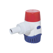 Bomba sumergible de achique de 800 galones por hora a 24 Volts de corriente directa. Bomba sumergible de achique de 800 galones por hora a 24 Volts de corriente directa.