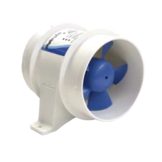 Soplador de aire de 4 pulgadas de diámetro a 24 V