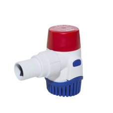 Bomba sumergible de achique de 1100 galones por hora a 24 Volts de corriente directa. Bomba sumergible de achique de 1100 galones por hora a 24 Volts de corriente directa.