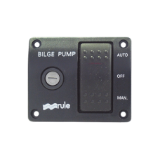 Switch de tres posiciones para control de bombas de achique.