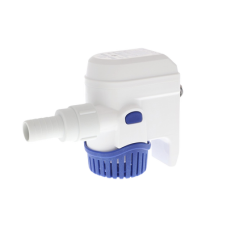 Bomba sumergible de achique automatizada de 1100 galones por hora, para conexión de 24 Volts de corriente directa. Bomba sumergible de achique automatizada de 1100 galones por hora, para conexión de 24 Volts de corriente directa.