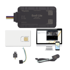 Rastreador Vehicular y Monitoreo de Flota / BLE 5.0 y GNSS / LTE CAT1 y LTE-M con Respaldo 2G / GNSS U-blox / MiKado IP54 / -20 °C a +40 °C / Acelerómetro de 3 Ejes / Suministro 9-32 V / Batería Interna