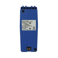 Batería recagable ATEX de Li-Ion recargable de 7. 4 V / 1800 mAh color azul, compatible con el modelo: SP3965 de Sailor. Batería recagable ATEX de Li-Ion recargable de 7. 4 V / 1800 mAh color azul, compatible con el modelo: SP3965 de Sailor.