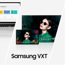 Licencia Anual para 1 pantalla en VXT-P series CMS Samsung Sistema de Visualizacion digital