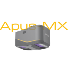 Sistema LiDAR Apus-MX para UAV / Escáner Láser 1200 m Alcance / 550.000 Puntos por Segundo / Hasta 8 Retornos / Cámara RGB 45 MP / IMU Avanzada / Precisión 5 cm @300 m / Compatibilidad DJI M350-M400