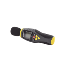 Medidor de Decibeles Profesional / Rango 40-130 dB en 4 Escalas / Precisión ±2 dB / Cumple NFPA 72 y ANSI S1.4 / LCD 4 Dígitos con Max/Min Hold / Micrófono Condensador Electret ½ Pulgada