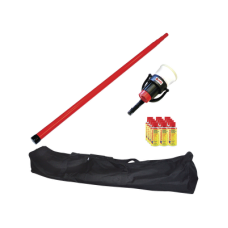Kit De Prueba De Detectores De Humo, Incluye Pértiga Telescópica SOLO-100 4.6m, Dispensador SOLO-330 4