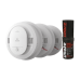 Kit de 20 Detectores de Humo Autónomos KIDDE con Batería 10 Años / Probador SABRE SDI / Fotoeléctrico / Alarma 85 dB