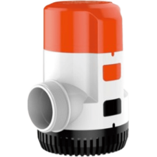 Bomba Sumergible Eléctrica Marina SEAFLO 12V / 3700 GPH (14,000 LPH) / No Automática / Protección Anti-Aire / Sellos Herméticos / Cableado Marino Bloqueado / Puertos Rectos o 90° / Impulsor Grande / Motor Robusto / Conector